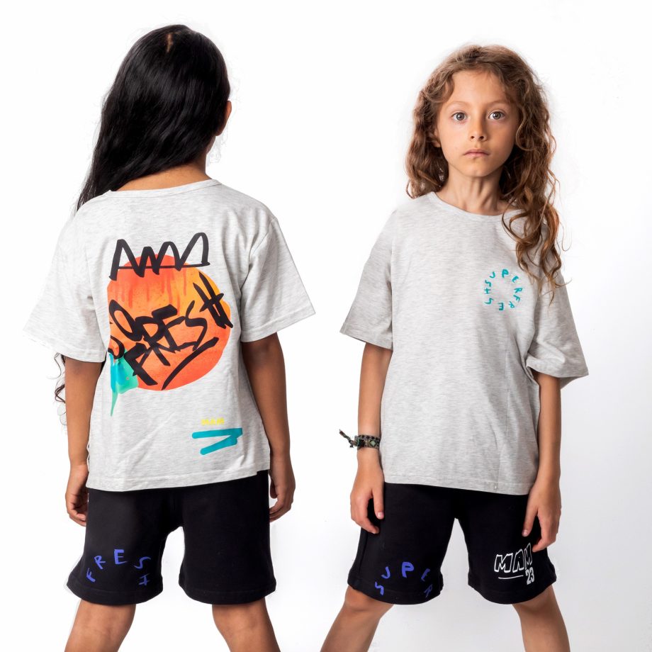 Camiseta oversized para niños y niñas| Fresh - Imagen 2