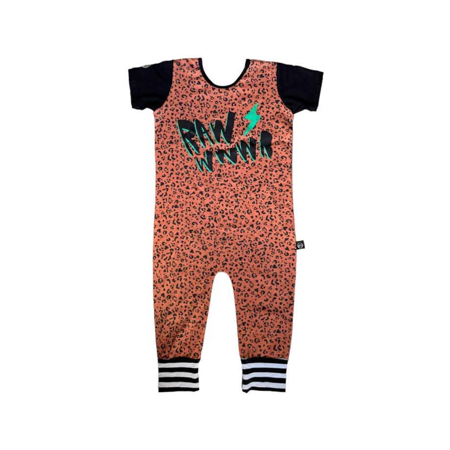 Enterizo animal print para niñas y niños | Raw