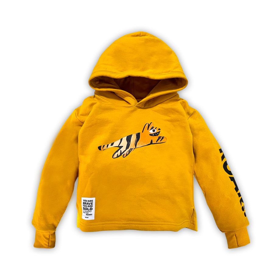Hoodie en algodón para niñas y niños|  Roar!